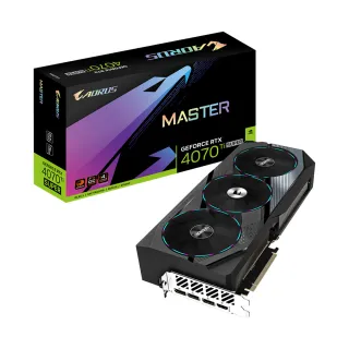 【GIGABYTE 技嘉】AORUS GeForce RTX™ 4070 Ti SUPER MASTER 16G顯示卡