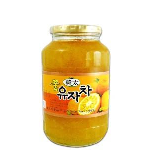 【韓太】蜂蜜風味柚子茶1KGx1罐(本島免運費)