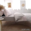 【Lust】青瓷花紋 100%純棉、雙人鋪棉兩用被套6X7尺 、台灣製