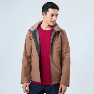 【ATUNAS 歐都納】男GORE-TEX PACLITE PLUS防風防水單件式外套(A1GTDD02M摩卡棕/透氣輕量/戶外休閒/風衣*)