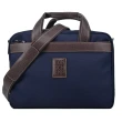 【LONGCHAMP】BOXFORD系列帆布兩用旅行袋(附盥洗包/深藍)