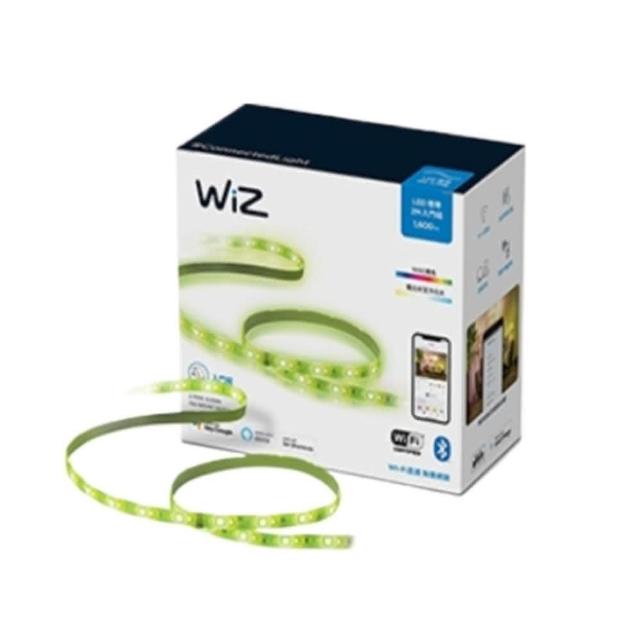 【Philips 飛利浦】Wi-Fi WiZ 智慧照明 2M全彩燈帶 1入1組(PW01N)