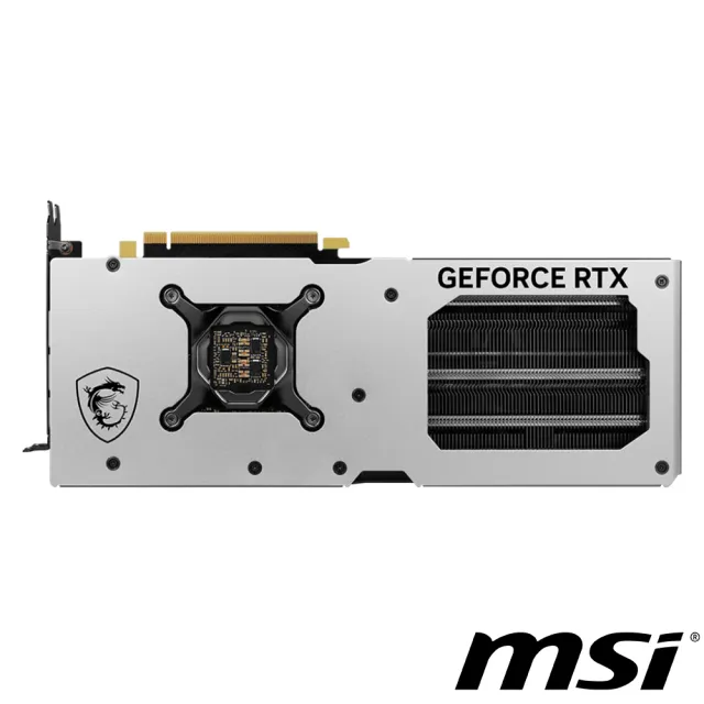 【MSI 微星】GeForce RTX 4070 Ti SUPER 16G GAMING X SLIM WHITE 顯示卡(白色版本)