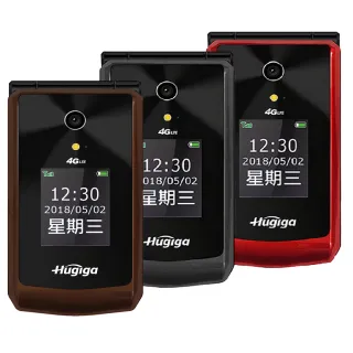 【Hugiga】L66 4G LTE 雙螢幕摺疊式手機