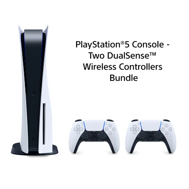 【SONY 索尼】PS5 雙手把同捆主機組+《控制器任選X1》