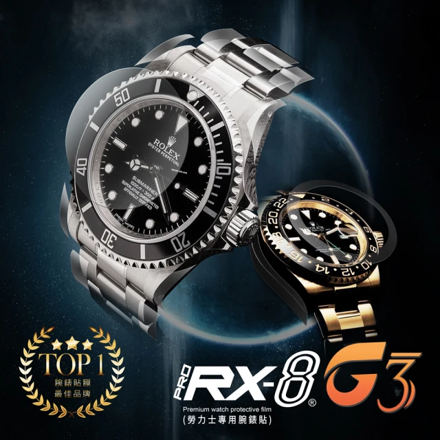 RX-8 RX8-G3第7代保護膜 勞力士ROLEX-膠帶款系列腕錶、手錶貼膜(不含手錶)