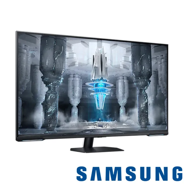 【SAMSUNG 三星】V2 PRO天狼星喇叭組★S43CG700NC Odyssey Neo G7 43型 Mini LED 144Hz 智慧聯網量子電競螢