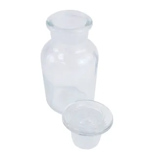 【MASTER】收納瓶 60CC 實驗室玻璃燒杯 廚房容器 玻璃樣本瓶 大口藥酒瓶 5-GB60(標本瓶 密封瓶 收納瓶)