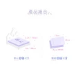 【享夢城堡】雙人加大床包枕套6x6.2三件組(三麗鷗酷洛米Kuromi 酷迷花漾-紫)
