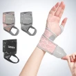 【AOLIKES 奧力克斯】可調節運動護腕 透氣加壓護腕(可調纏繞式護腕 運動護腕)