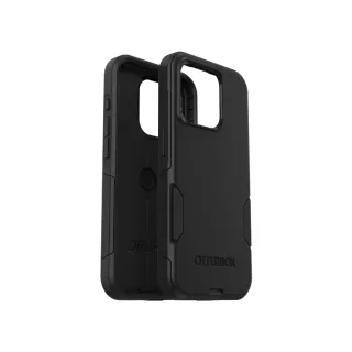 【OtterBox】iPhone 15 Pro 6.1吋 Commuter 通勤者系列保護殼(黑)