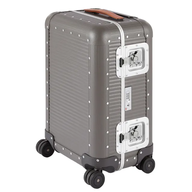 【FPM MILANO】BANK Steel Grey系列 20吋行李箱 航鈦灰 -平輸品(A1505315801)