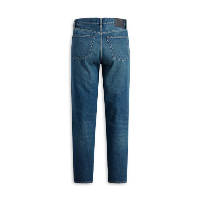 【LEVIS】LMC女款復古高腰舒適直筒牛仔長褲/及踝款 熱賣單品 75645-0022