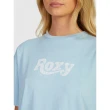 【ROXY】女款 女裝 短袖T恤 SUN OVER THE SAND(淺藍)