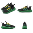 【adidas 愛迪達】慢跑鞋 ActiveFlex BOA 3.0 K 中童 黑綠 小朋友 緩衝 旋鈕鞋帶 運動鞋 愛迪達(IG3528)