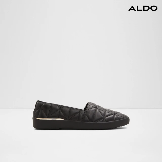 ALDO QUILTEN-品味格紋樂福鞋-女鞋(黑色)好評推