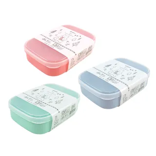 【GOOD LIFE 品好生活】日本製 粉彩風格便當盒（650ml）(日本直送 均一價)