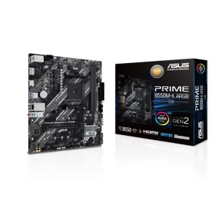 【ASUS 華碩】PRIME B550M-K ARGB-CSM主機板