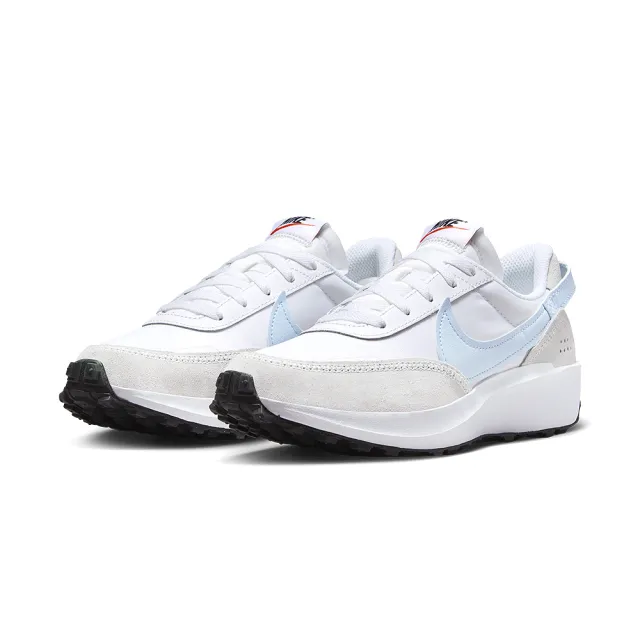 【NIKE 耐吉】休閒鞋_女_白色_WAFFLE DEBUT(DH9523105)