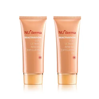 【NU+derma 新德曼】買1送1★金采淨亮去角質凝膠 100mL(溫和代謝角質 透亮清潔)