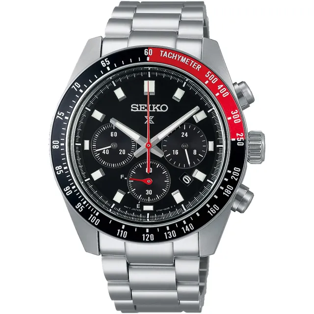 【SEIKO 精工】PROSPEX SPEEDTIMER 太陽能三眼計時手錶 618年中慶 推薦(SSC915P1/V192-0AH0D)