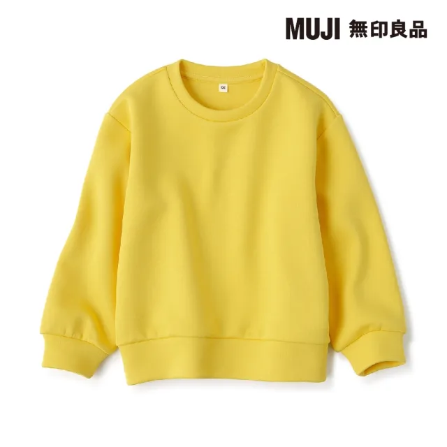 【MUJI 無印良品】兒童二重織休閒圓領衫(共8色)