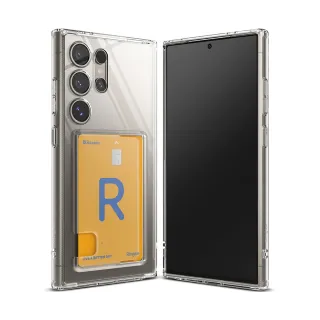 【Ringke】三星 Galaxy S24 / Plus / Ultra Fusion Card 卡片收納防撞手機保護殼 透明(Rearth 軍規防摔)