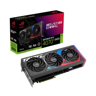 【ASUS 華碩】ROG-STRIX-RTX4070TIS-O16G-GAMING 顯示卡