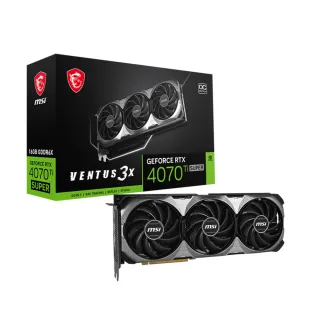 【MSI 微星】RTX4070 Ti SUPER 16G VENTUS 3X OC 顯示卡