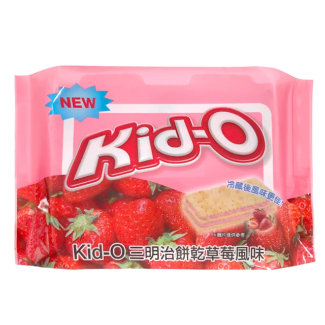 KID-O 分享包三明治餅乾340g*4件組(奶油/檸檬/巧