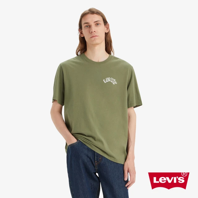 LEVIS 男款 短袖T恤 / 立體字體LOGO / 寬鬆休閒版型 人氣新品 16143-1259