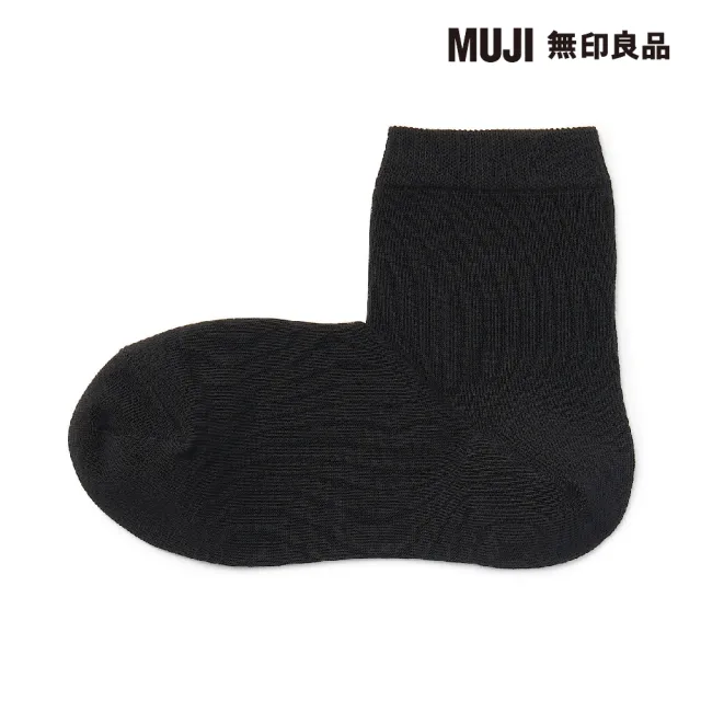 【MUJI 無印良品】女棉混足口柔軟舒適直角短襪(共14色)