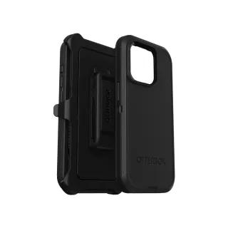 【OtterBox】iPhone 15 Pro 6.1吋 Defender 防禦者系列保護殼(黑)