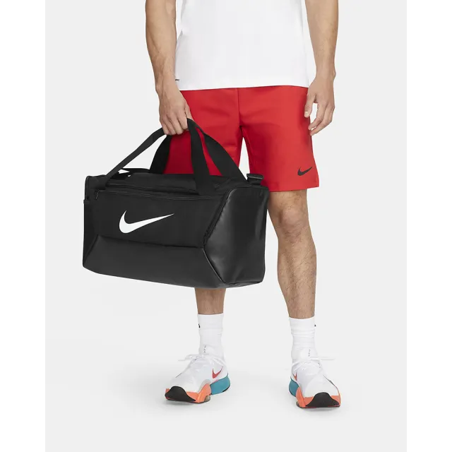 【NIKE 耐吉】旅行包 健身包 訓練 NK BRSLA S DUFF - 9.5 41L 男款 女款 黑(DM3976010)