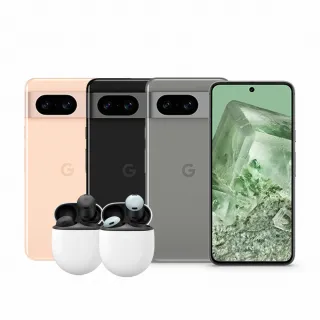 【Google】Pixel 8 5G 6.2吋(8G/128G/Tensor G3/5000萬鏡頭畫素/AI手機)(Buds Pro超值組)