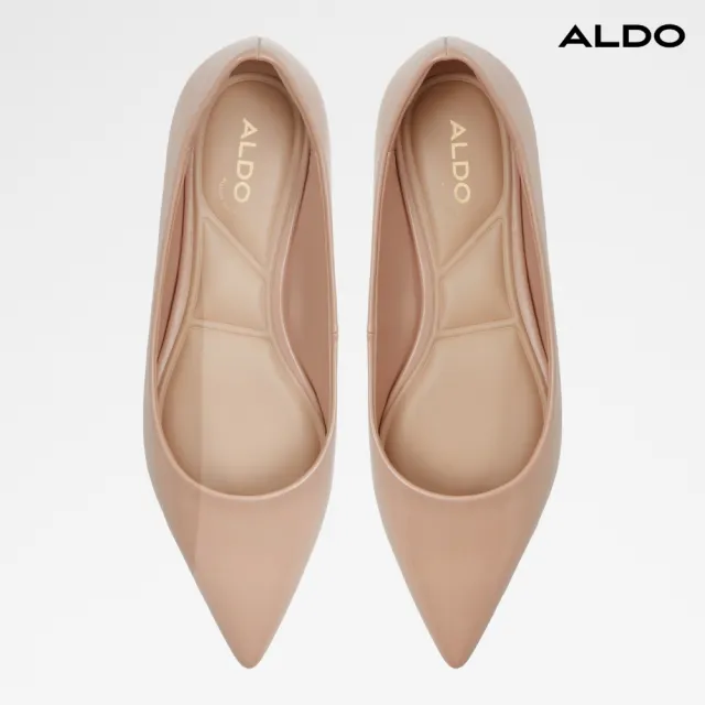 【ALDO】STESSYFLAT-質感美學純色平底鞋-女鞋(粉膚色)