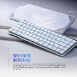 【ASUS 華碩】FALCHION RX LP 青軸 無線電競鍵盤(RX矮軸/白色)