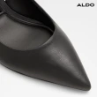 【ALDO】ULIANA-素色經典後繫帶高跟鞋-女鞋(黑色)