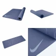 【NIKE 耐吉】瑜珈墊 Reversible 藍 淺藍 雙面設計 止滑 輕巧 4mm 訓練(N100751740-7OS)
