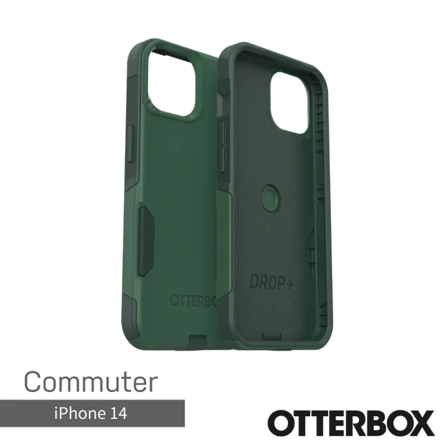 OtterBox iPhone 14 6.1吋 Commuter 通勤者系列保護殼(綠)