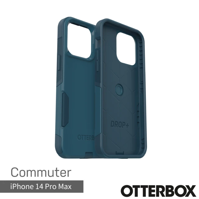 OtterBoxOtterBox iPhone 14 Pro Max 6.7吋 Commuter 通勤者系列保護殼(藍)
