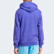 【adidas 愛迪達】Trefoil Hoody 男款 紫色 三葉草 國際碼 長袖 上衣 帽T IM9398
