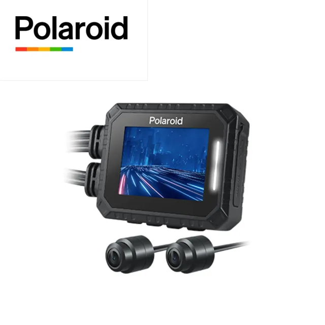 【Polaroid 寶麗萊】DVR MS210WG新巨蜂鷹 機車行車記錄器