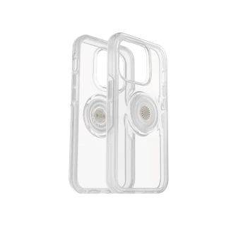 【OtterBox】iPhone 14 Pro 6.1吋 Symmetry 炫彩透明泡泡騷保護殼(透明)