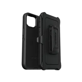 【OtterBox】iPhone 14 6.1吋 Defender 防禦者系列保護殼(黑)
