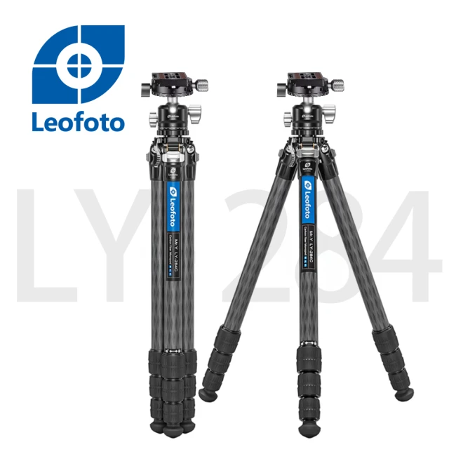 Leofoto 徠圖Leofoto 徠圖 LY284C+LH36R氫氣系列4節碳纖維三腳架(含雲台][彩宣總代理)