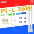 【DY 品牌】單入 DY PL-L 36W 4P 針腳型 燈管 傳統燈管(台灣認證：R36049)