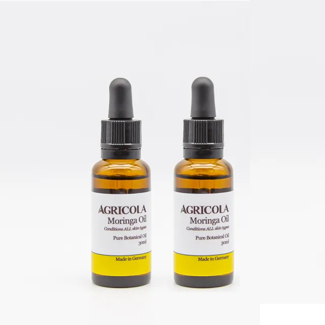 【Agricola 植物者】純淨辣木油30mlX2入(天然保濕 敏感肌潤澤修護 德國製造原裝進口)