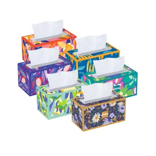 【美國 Kleenex】頂級柔韌盒裝面紙230抽(花色隨機出貨)