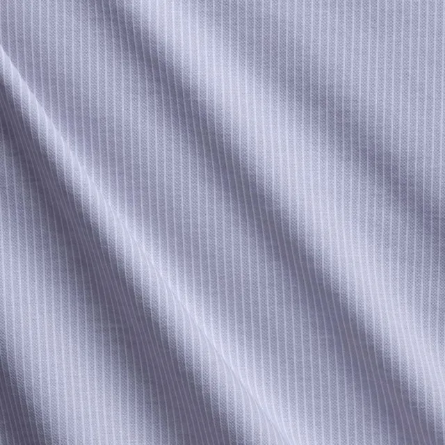 【PING】男款直條紋隱形口袋薄長袖POLO衫-灰(日本素材/GOLF/高爾夫球衫/PA23201-83)